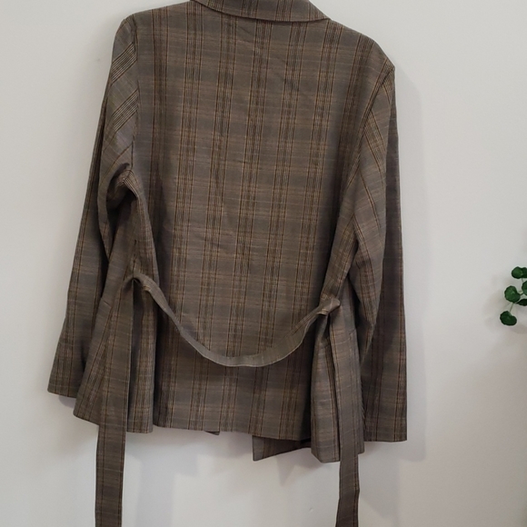 MINNA PLAID BLAZER - Picture 5 of 13